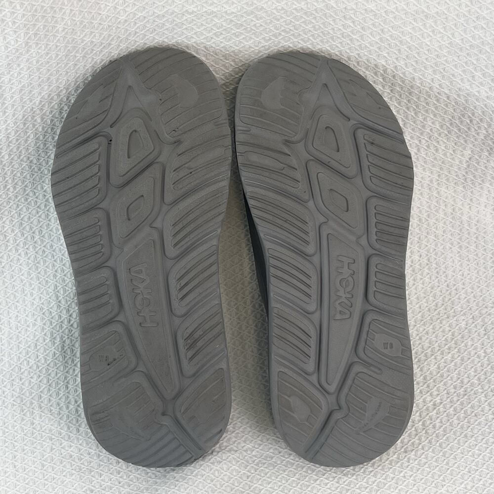Hoka Ora Recovery Slide 3 Gray Sandals Unisex Size W8 M6 Comfort Slides - Picture 6 of 10